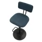 Hoker Barowy LIGHT NAVY 41x47,5x85-106,5 cm (siedzenie 61-83 cm) ZESTAW 2 SZT